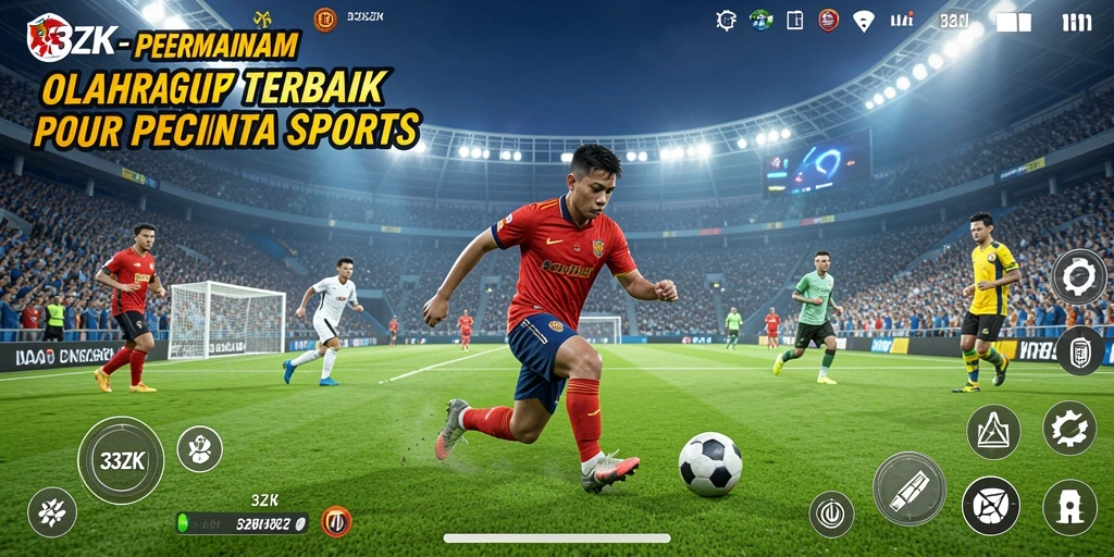 Tampilan gameplay yang dinamis dan seru dalam 33ZK.