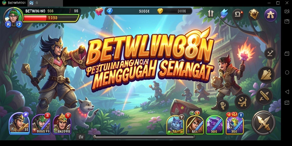 Tampilan menarik dari gameplay BETWIN88 yang menampilkan momen petualangan.