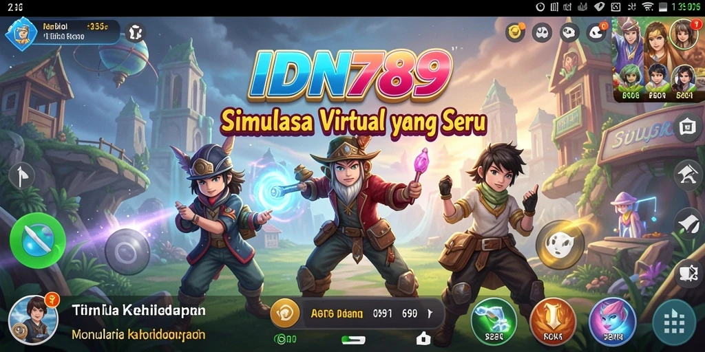 Tampilan screenshot IDN789 yang mengesankan dengan gameplay simulasi yang menarik.