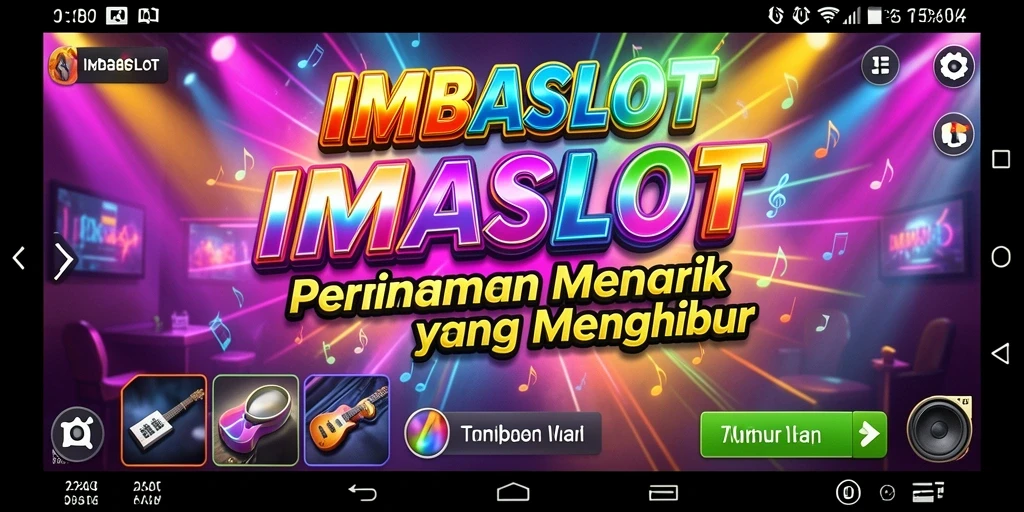 Tampilan gameplay menarik di IMBASLOT dengan musik yang memukau.