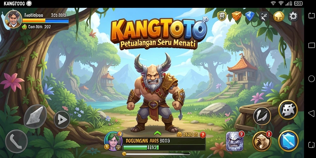 Gameplay KANGTOTO yang menegangkan di dunia petualangan.