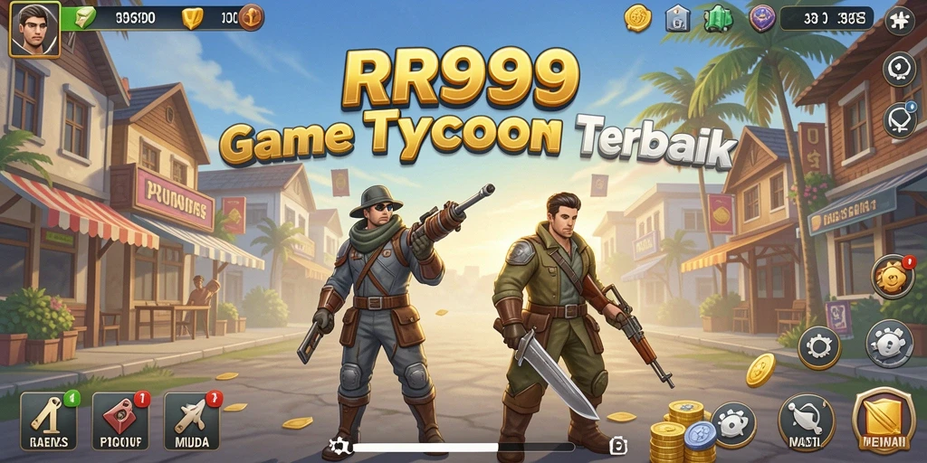 Tampilan gameplay Tycoon yang menarik dan interaktif pada RR999.