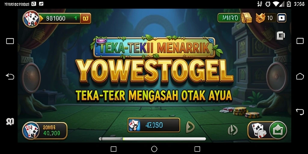 Tampilan gameplay YOWESTOGEL yang menantang dan menarik.